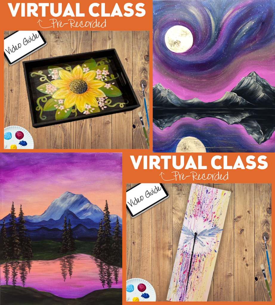 VIDEO RECORDING TUTORIAL & PAINT KIT TO GO